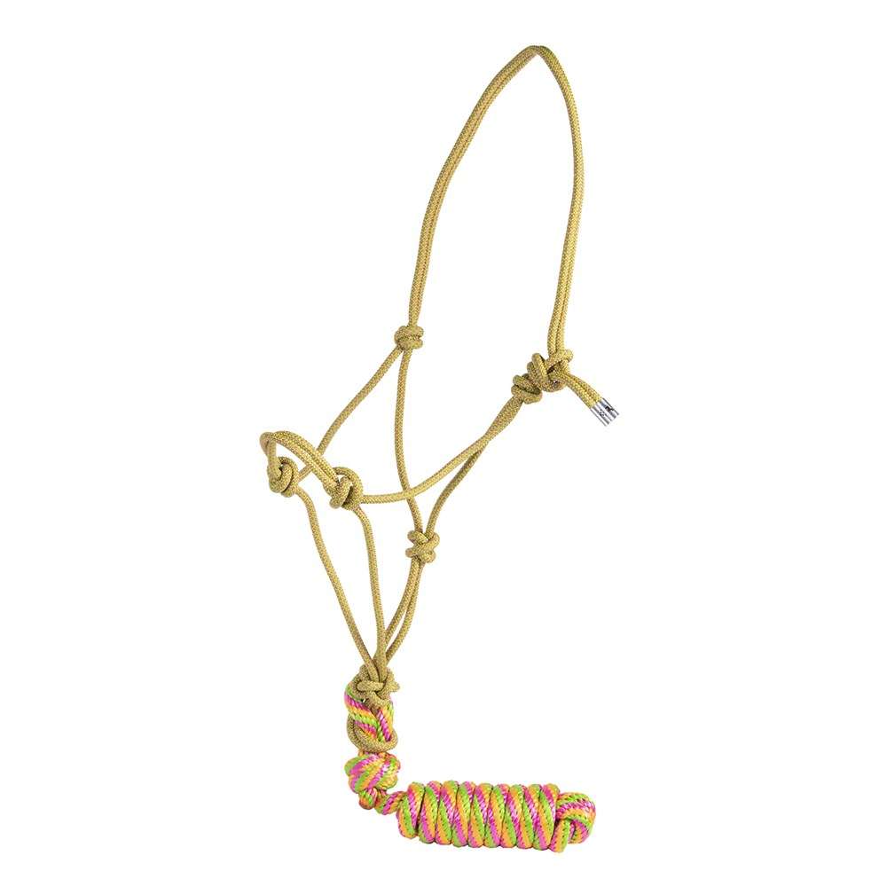 Professionals Choice Rope Halter &amp; 3M Lead