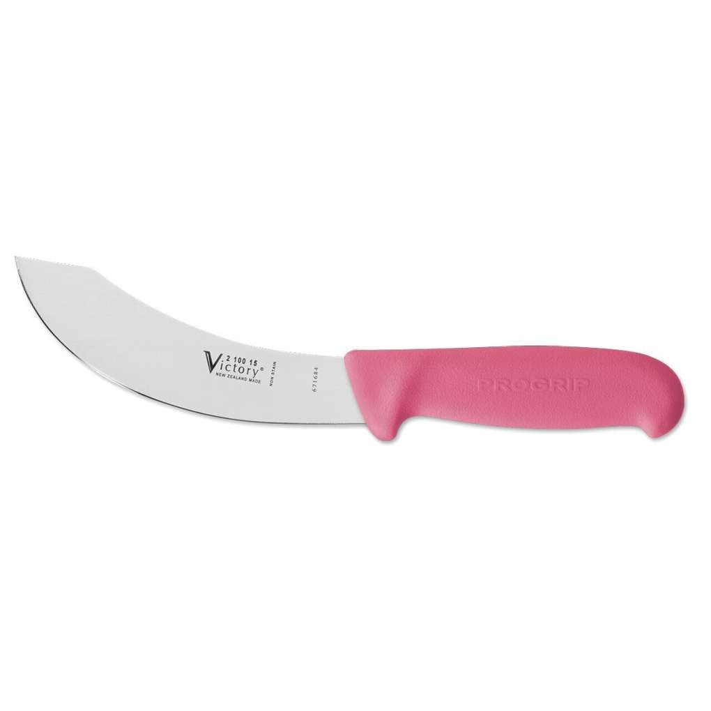 Victory Skinning Knife 15Cm Progrip Pink