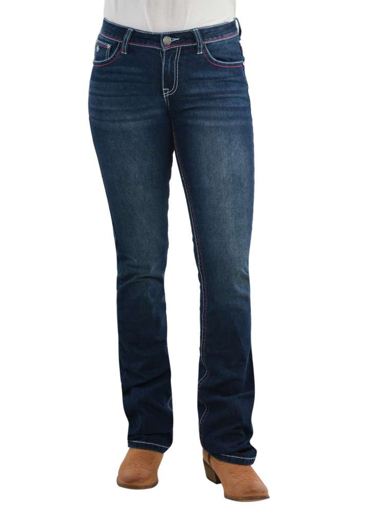 Pure Western Ladies Jules Relaxed Rider Jeans