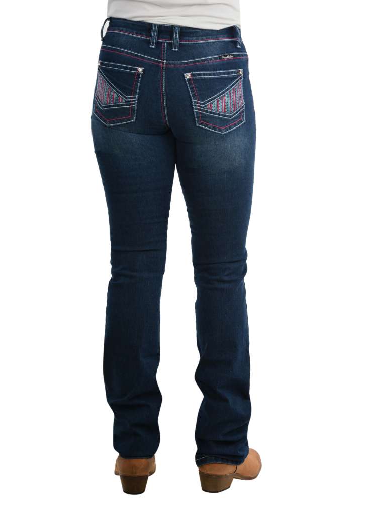 Pure Western Ladies Jules Relaxed Rider Jeans