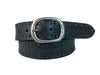 Roper Ladies Distressed Black Laced Belt