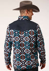 Roper Mens Aztec Fleece Pullover