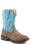 Roper Toddler Billy Tan/Turquoise