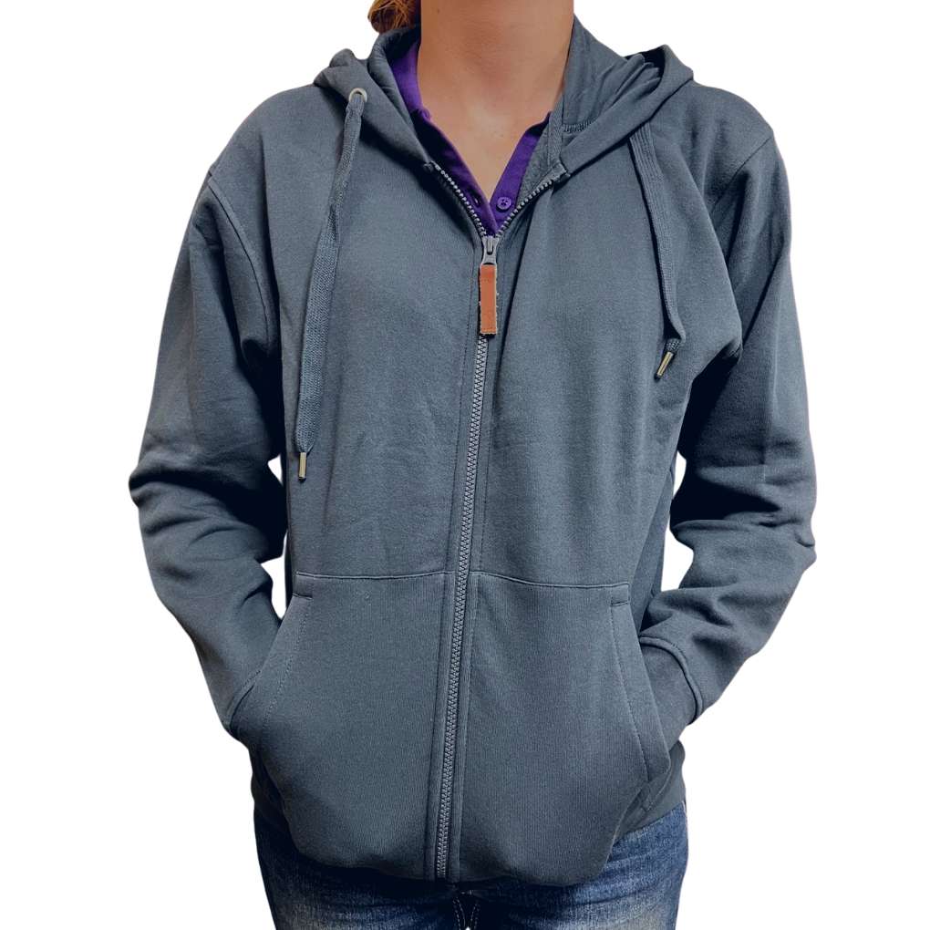 Ritemate Pilbara Mens Classic Zip Fleece Hoodie