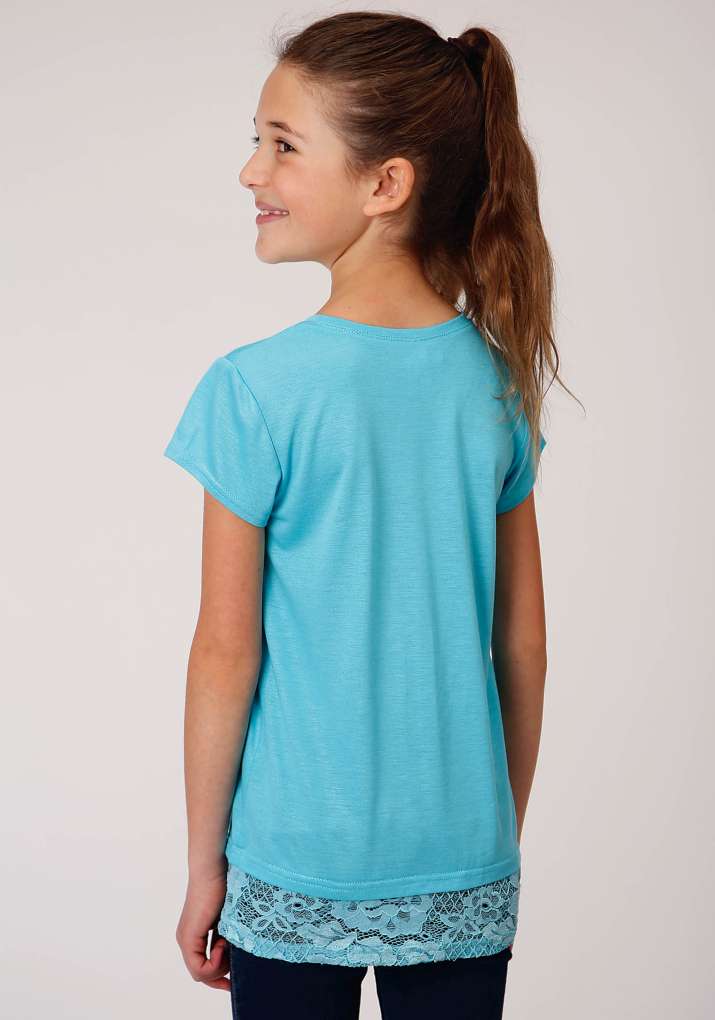 Roper Girls Five Star Cactus Tee