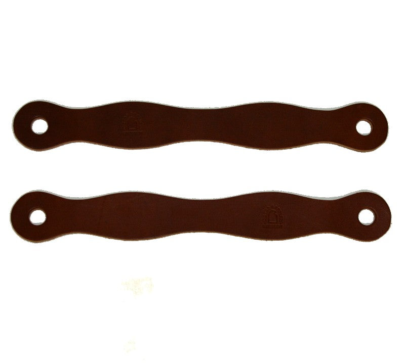 Tts Slobber Strap Large Shaped Leather Pair