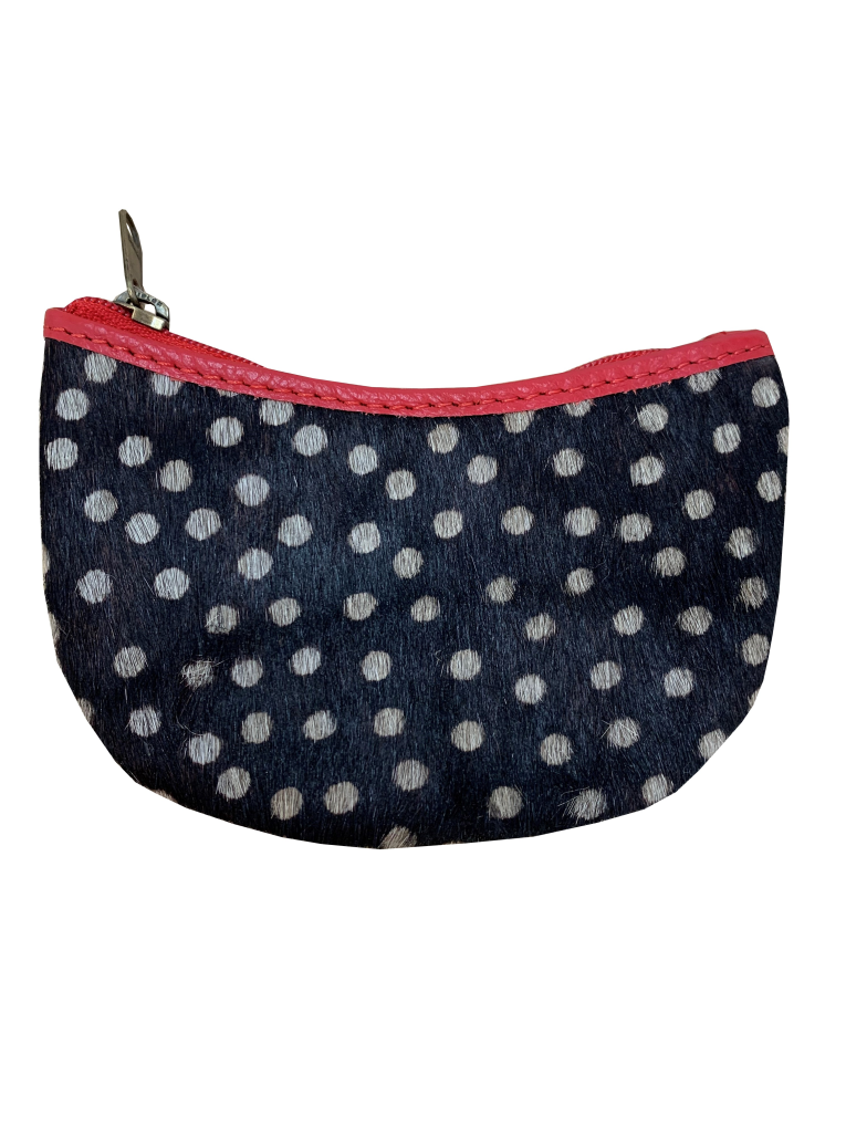 Design Edge Brazil Coin Purse Polka Red