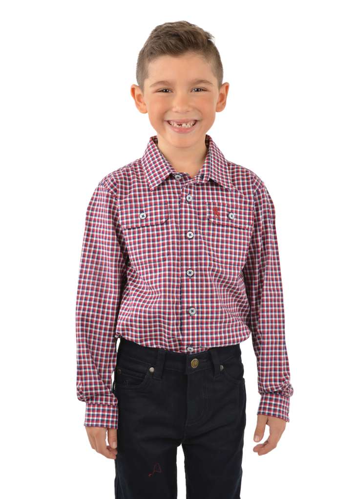 Thomas Cook Boys Hume Check Shirt