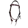 Tts Western Headstall Brass Buckles