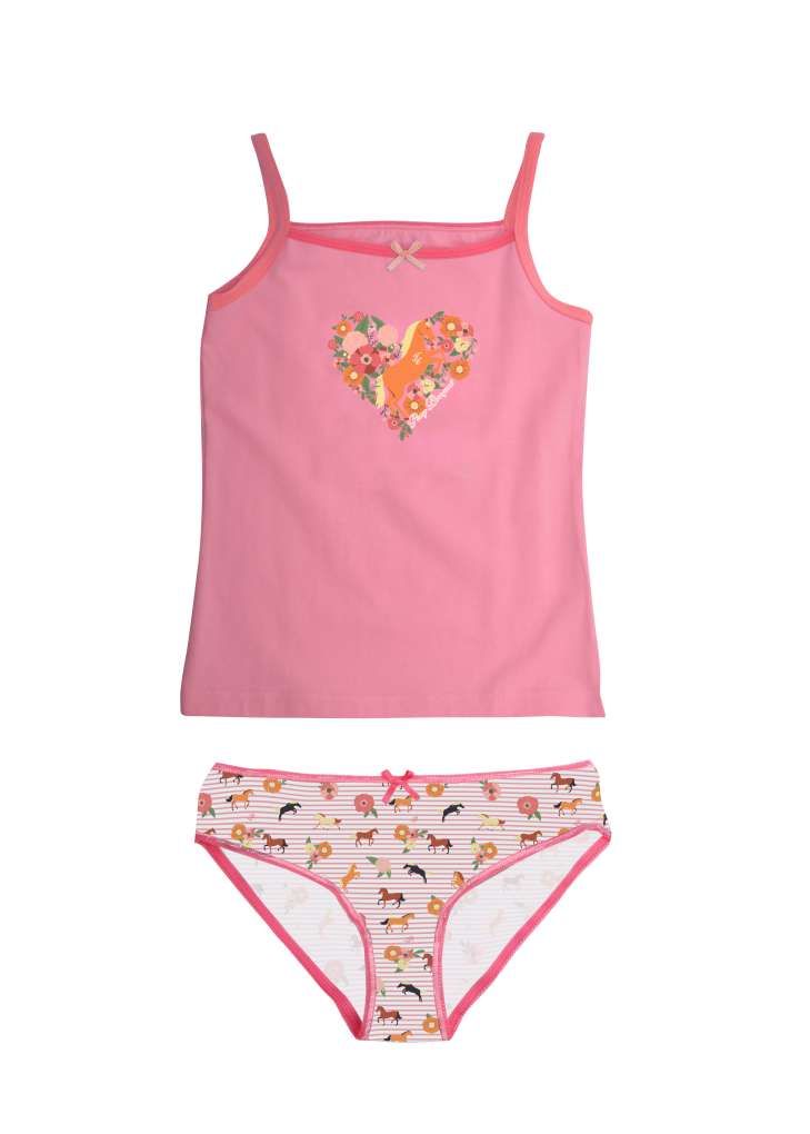 Thomas Cook Girls Peggy Singlet & Underwear Pack