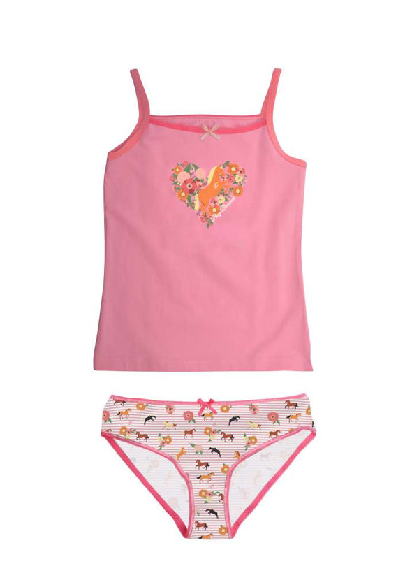 Thomas Cook Girls Peggy Singlet & Underwear Pack | The Top Saddlery