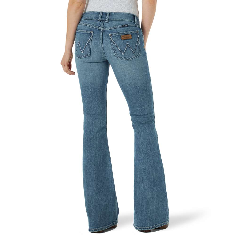 Wrangler Ladies Mae Flare 09MWFNT Jeans