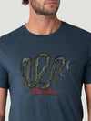 Wrangler Mens Snake Rope Tee