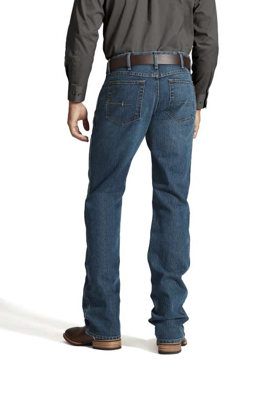 Ariat Mens M4 Rebar Low Rise Boot Cut Jeans