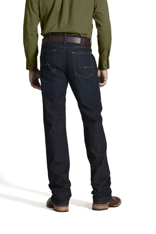 Ariat Mens M5 Rebar Slim Straight Leg Jeans