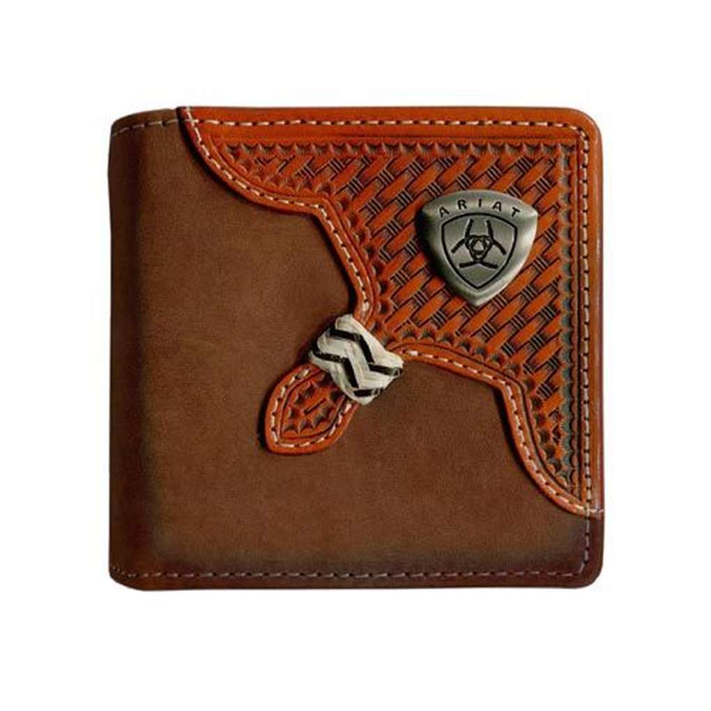Ariat Basketweave Bifold Wallet