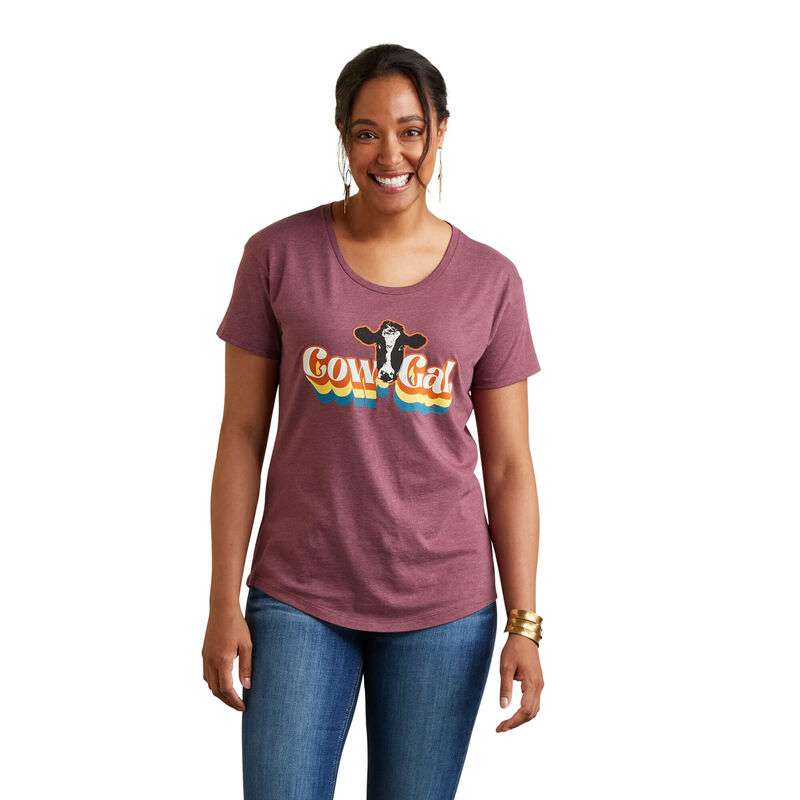 Ariat Ladies Cow Gal Tee