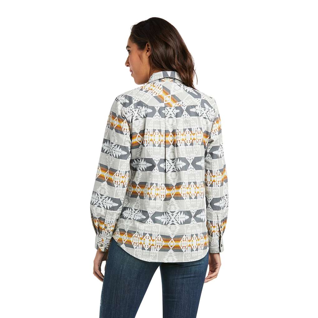 Ariat Ladies Pendleton Billy Jean Snap Shirt Arrowhead