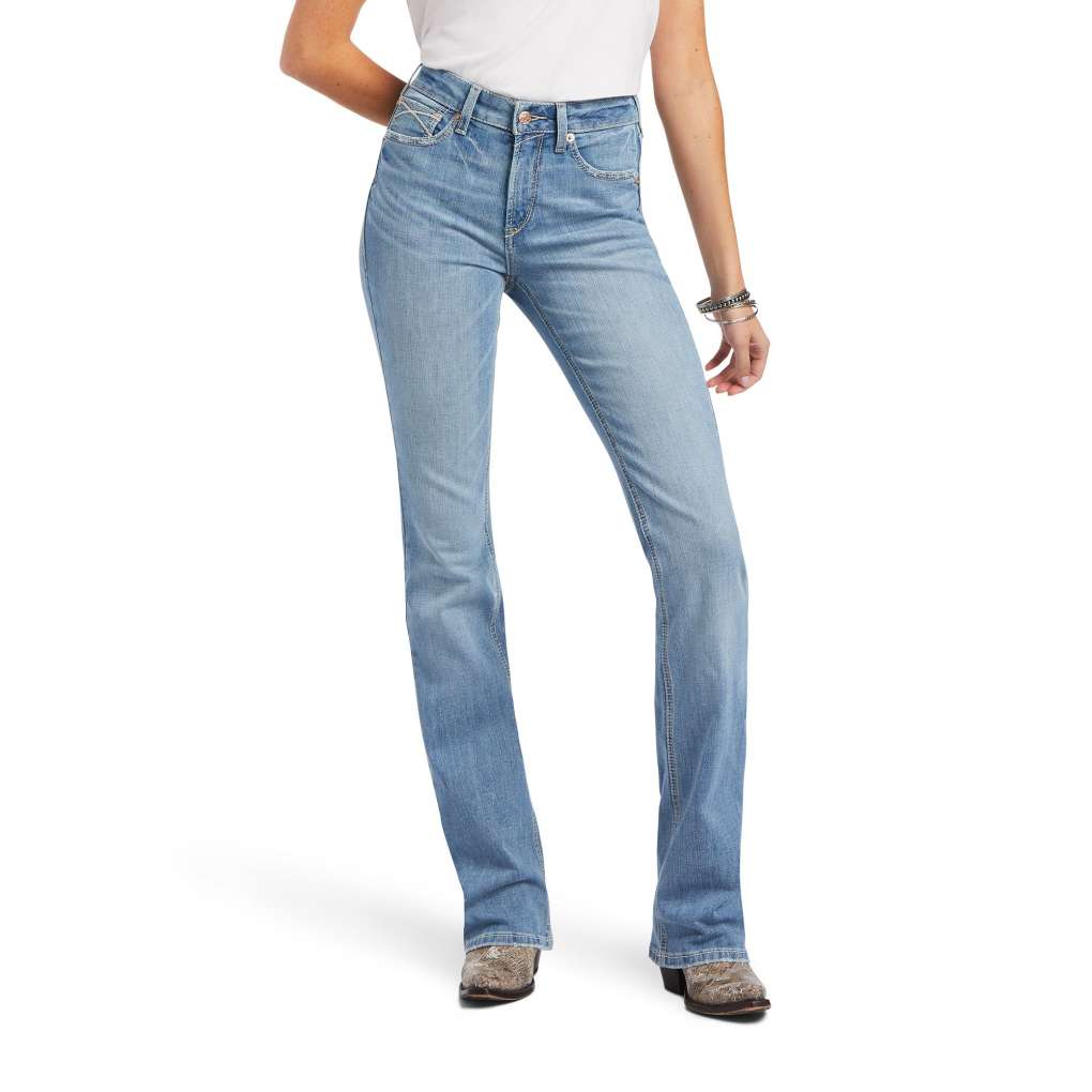 Ariat Ladies Real Felicity Colorado High Rise Long Jeans
