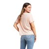 Ariat Ladies Welcome Tee Peach Melba