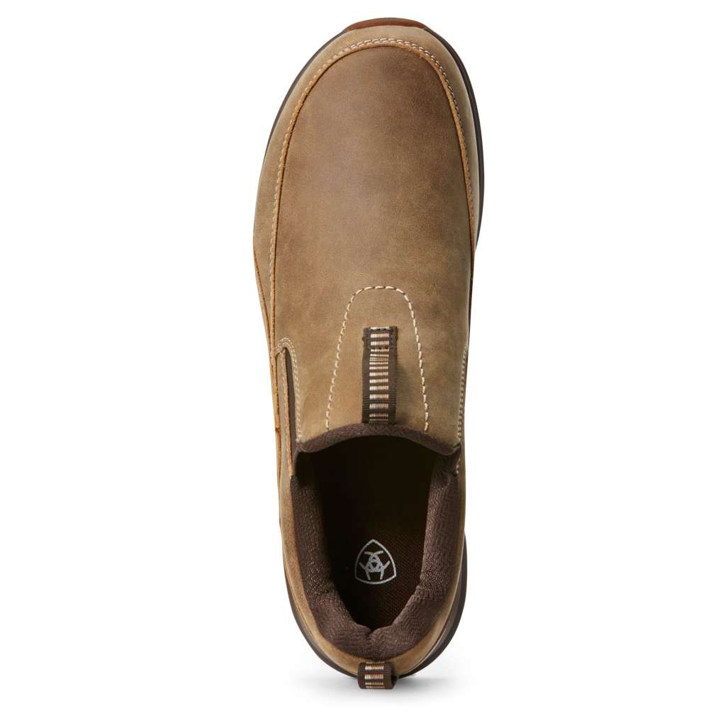 Ariat Mens Spitfire Slip On Brown Bomber