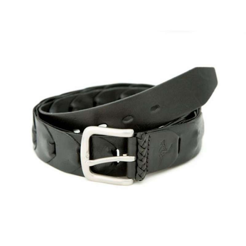 Badgery Maranoa Linked Belt Black