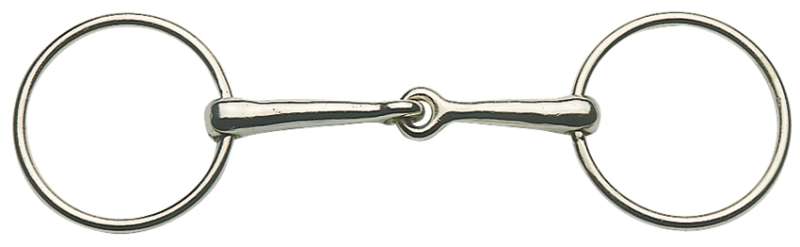 Loose Ring Snaffle Bit Chrome Plated