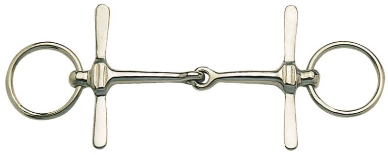 Tom Thumb Snaffle Bit Chrome Plated