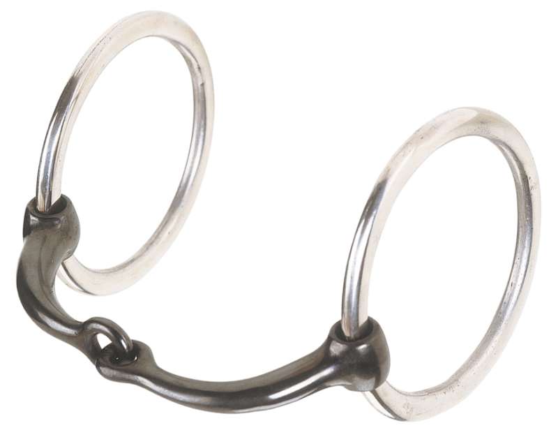 Loose Ring Snaffle Sweet Iron Heavy Flat Ring