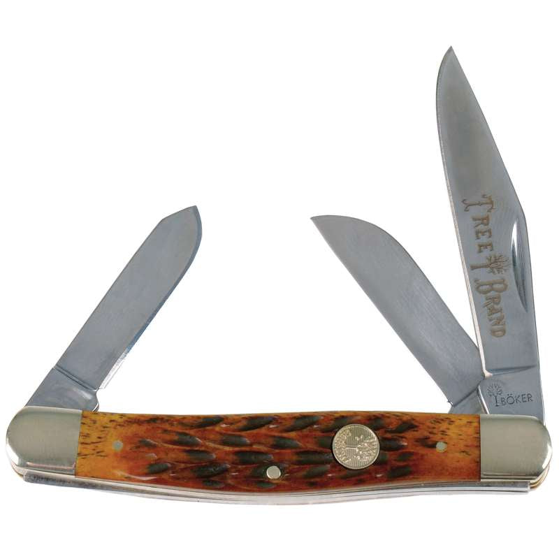 Boker Pocket Knife Large 3 Blade