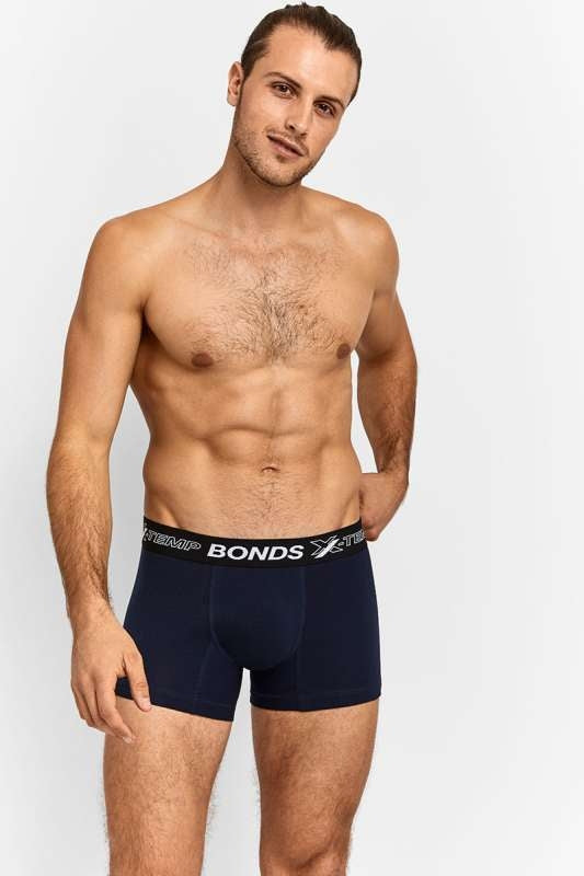 BONDS MENS X-TEMP TRUNK NAVY