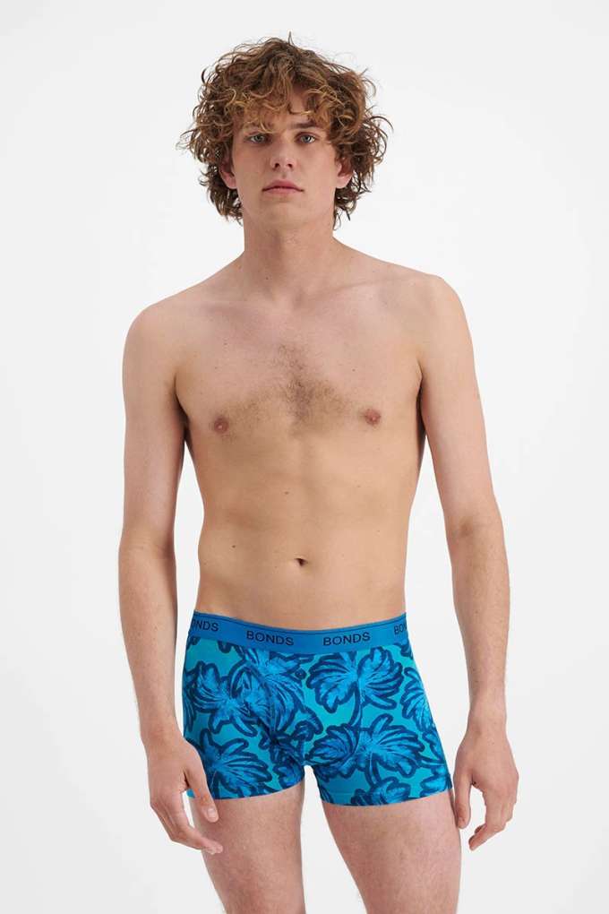 Bonds Mens Guyfront Trunks Palm Dreams