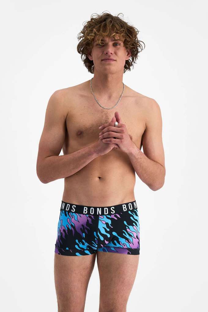 Bonds Mens Icon Trunks Inferno