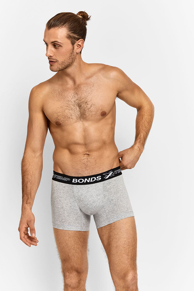 BONDS MENS X-TEMP TRUNK GREY