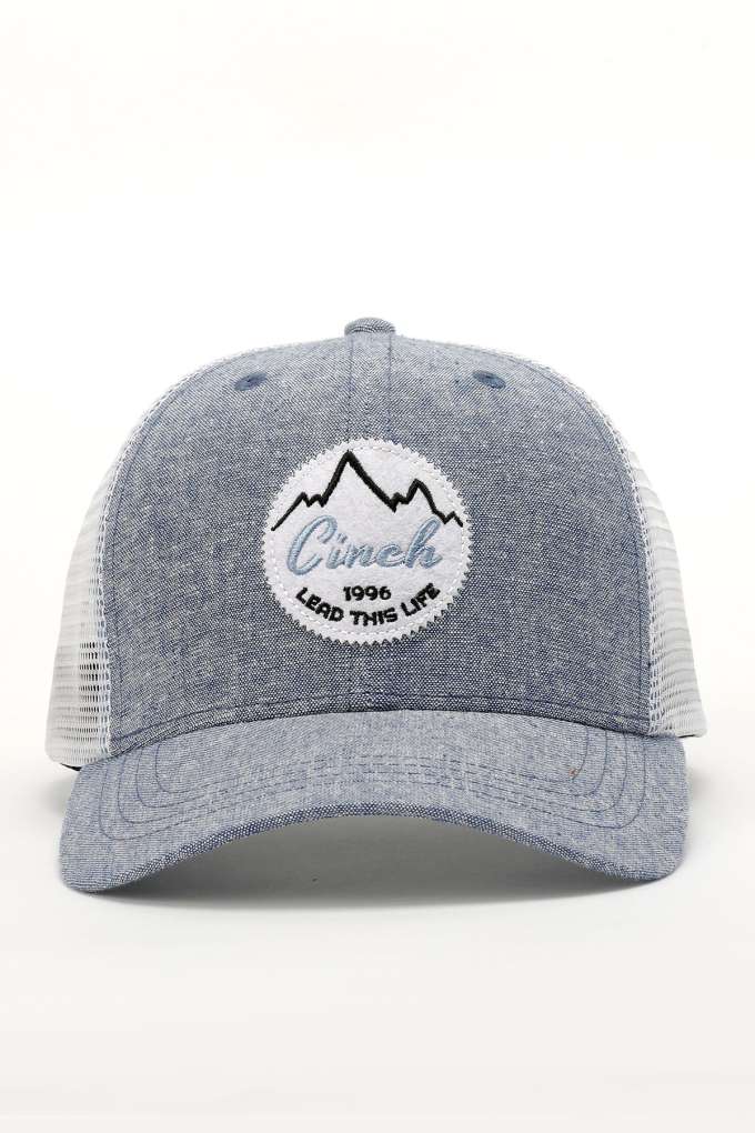 Cinch Mens Mountain Logo Trucker Cap