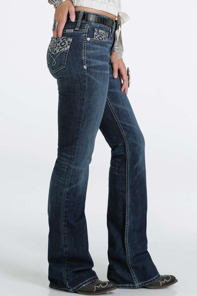 Cruel Girl Ladies Hannah Flare September Long Jeans