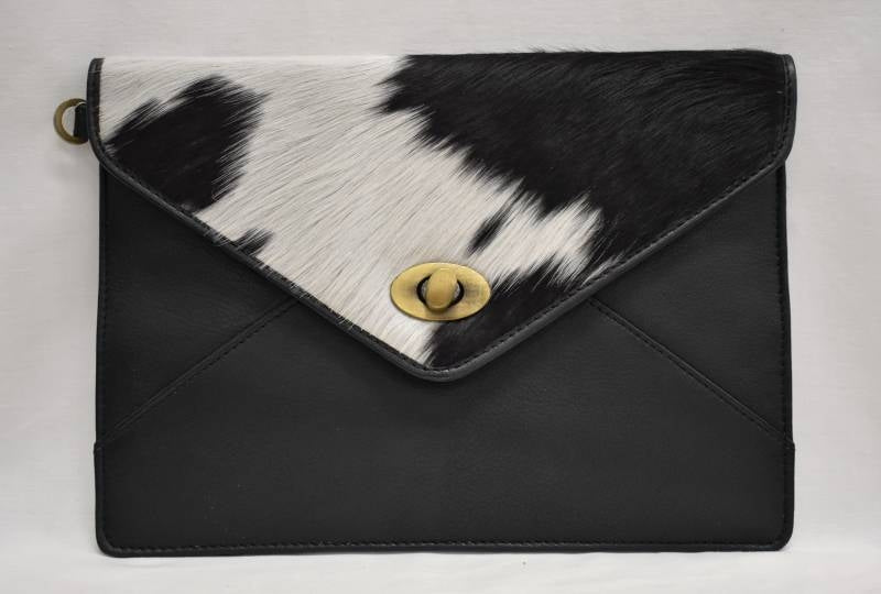 Design Edge Vienna Envelope Clutch Black