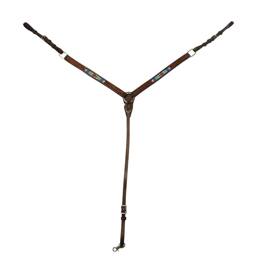 Fort Worth Cactus Beaded Breast Plate