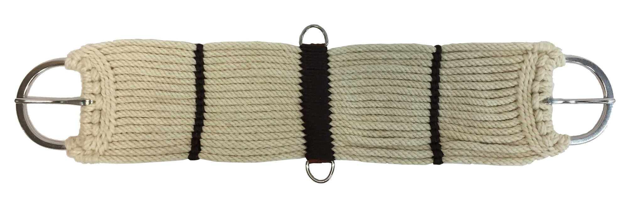 Girth Mpb Cord 17 Strand With Stainless Buckle & Centre D