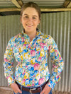 Grovers Ladies Lynne Half Placket Shirt