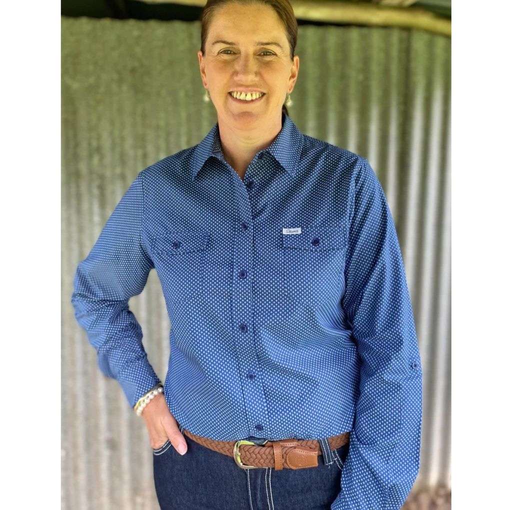 Grovers Ladies Sonia Long Sleeve Shirt