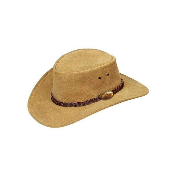 2849 Jacaru Hat Suede Leather Cowboy Men\'s Womens Childrens Kids Australian jacaru_children_s_suede_1301_m  main image 2