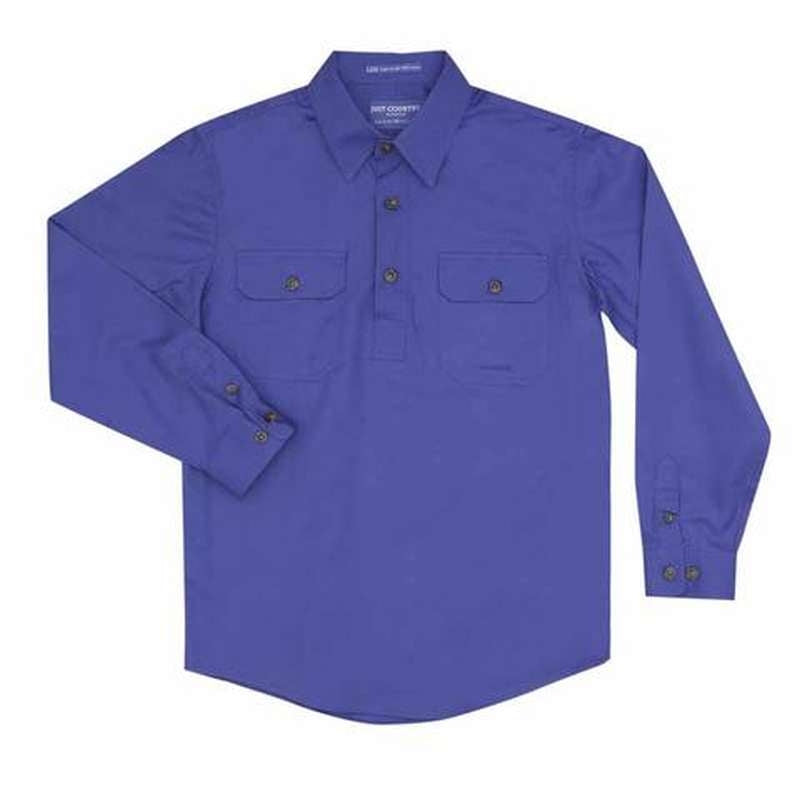 JCA Boys Lachlan Work Shirt