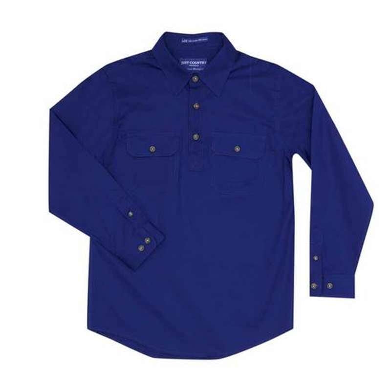 JCA Boys Lachlan Work Shirt