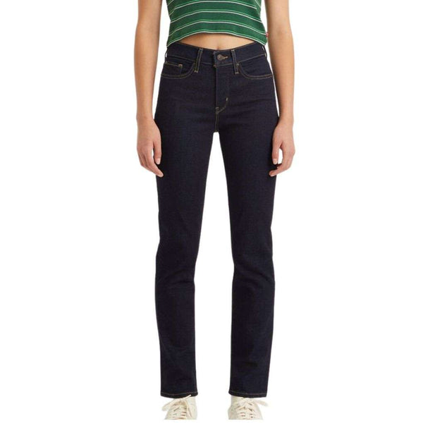 Levi 312 Ladies Shaping Slim Jeans 32 Leg Blue Wave Rinse | The Top ...