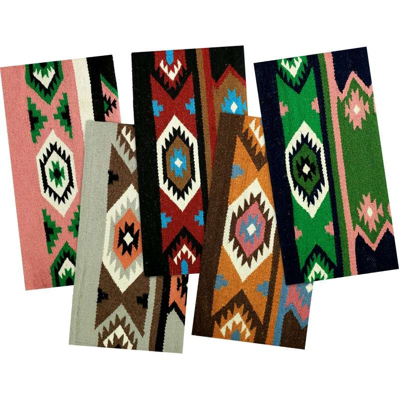Navajo Heavy Wool Saddle Cloth Assorted Colours