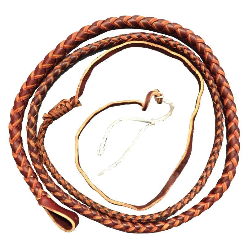 Nemeth Redhide Stockwhip Thong 6 Foot X 4 Plait