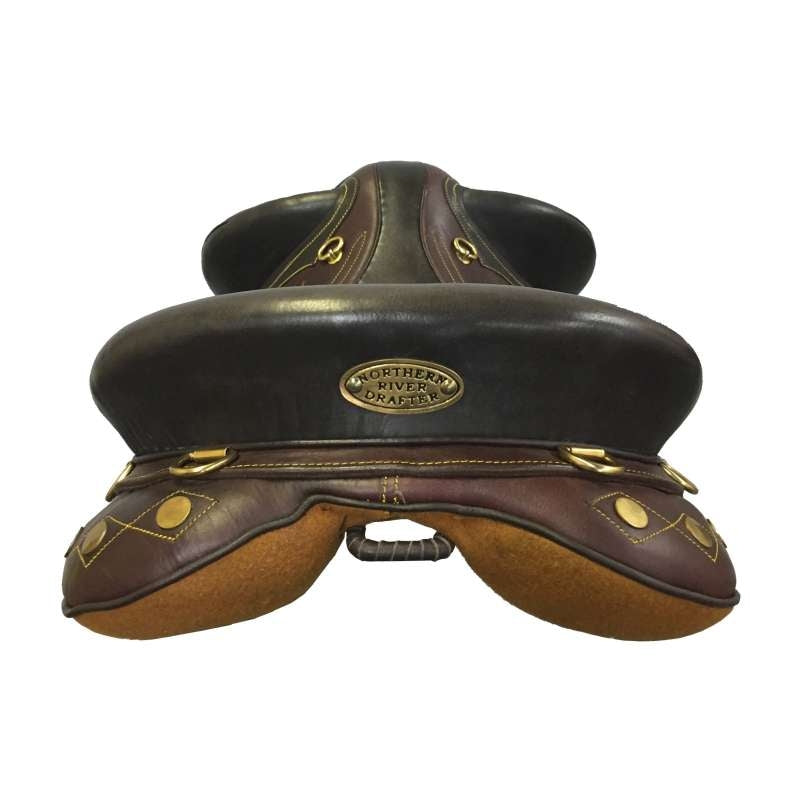 Northern River Drafter Stock Saddle Small Child