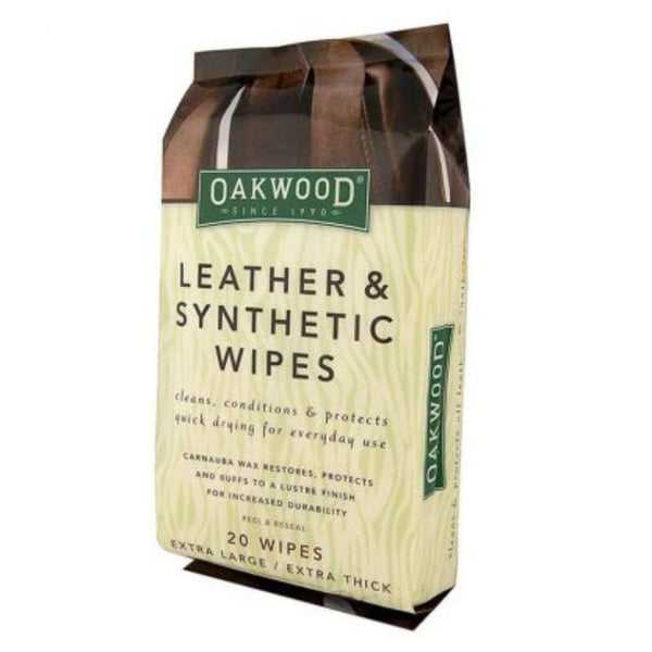 Oakwood Leather & Synthetic Wipes The Top Saddlery