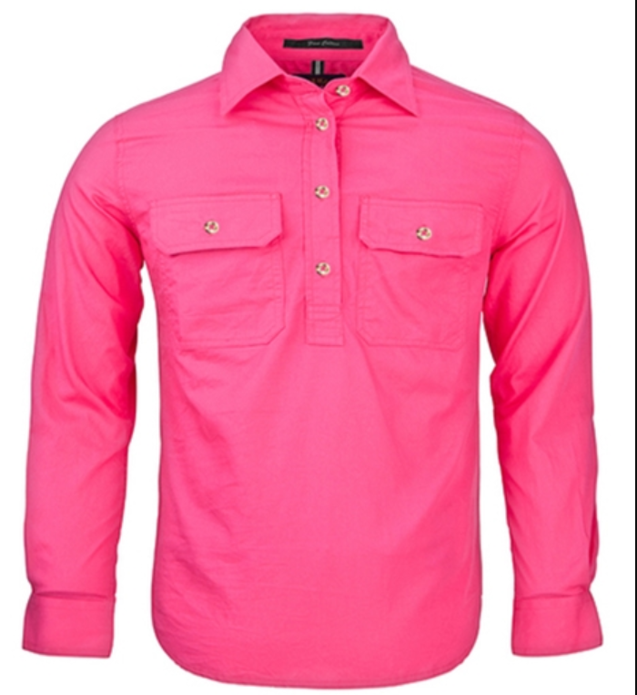 Ritemate Pilbara Kids Closed Front Shirt